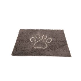 Pet Products Dirty Dog Door Mat (Color: Misty Grey, size: medium)